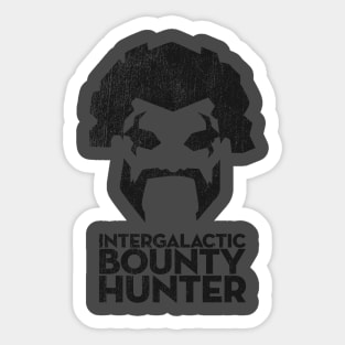 Intergalactic Bounty Hunter Sticker